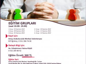 Uzlaştırmacı Yenileme Eğitimi 